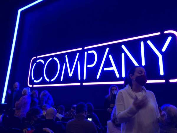 Bernard B. Jacobs Theatre, section: Orchestra C, row: D, seat: 101