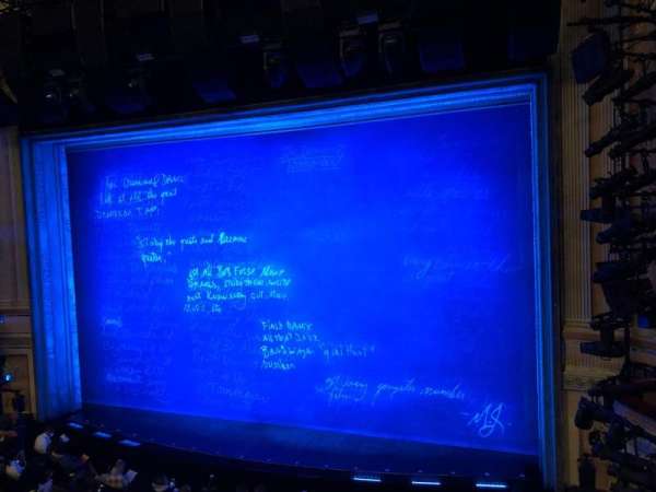 Neil Simon Theatre, section: Front Mezzanine C, row: B, seat: 126