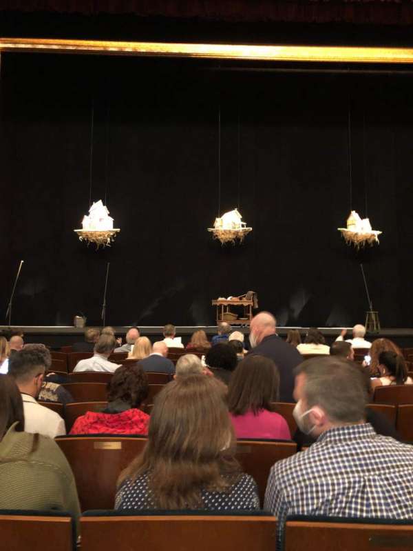 Mainstage at the New York City Center, section: Orchestra C, row: G, seat: 109