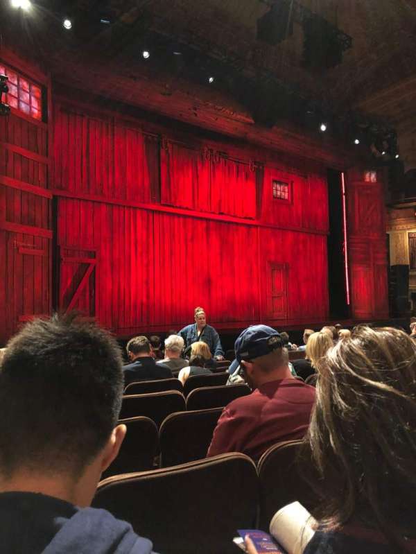 Winter Garden Theatre, section: Orchestra L, row: L, seat: 17