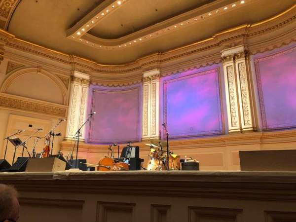 Carnegie Hall, section: Parquet R, row: B, seat: 8