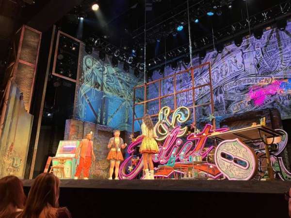 Stephen Sondheim Theatre, section: Orchestra R, row: C, seat: 2