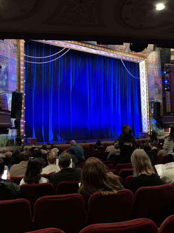 Imperial Theatre, section: Orchestra L, row: O, seat: 15