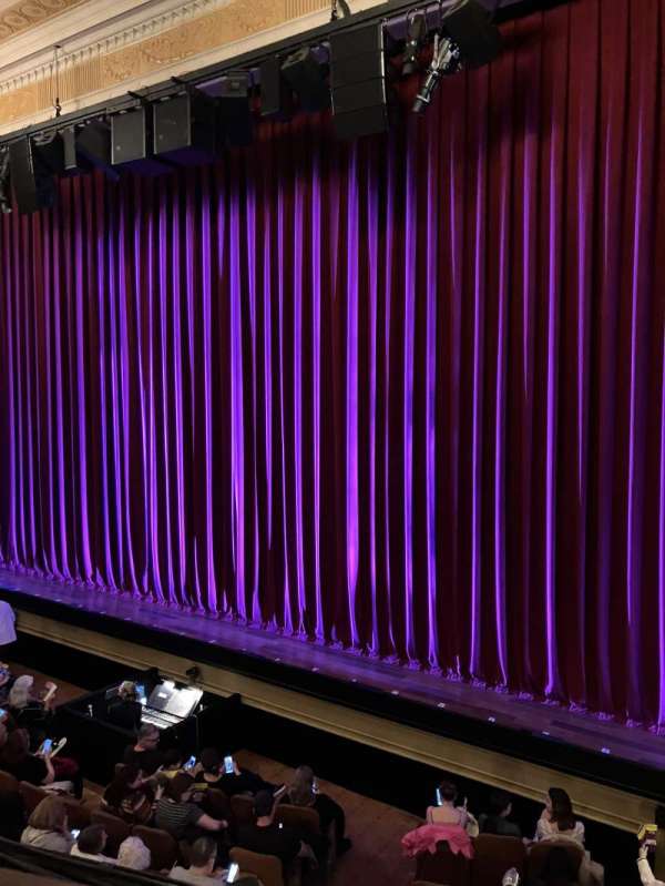 Music Box Theatre, section: Mezzanine R, row: A, seat: 14
