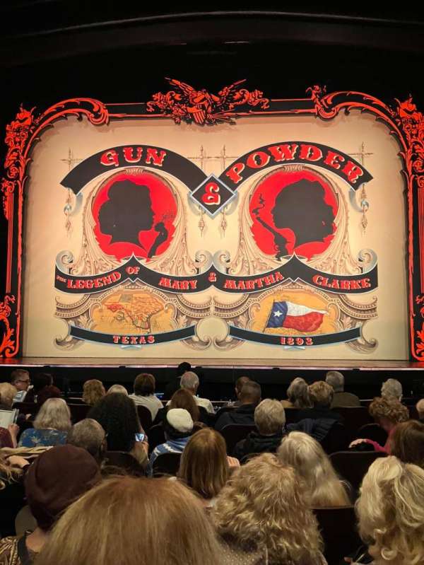 Paper Mill Playhouse, section: Orchestra C, row: G, seat: 109