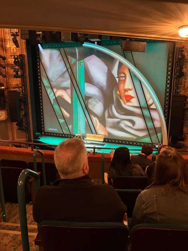 Longacre Theatre, section: Mezzanine R, row: E, seat: 3
