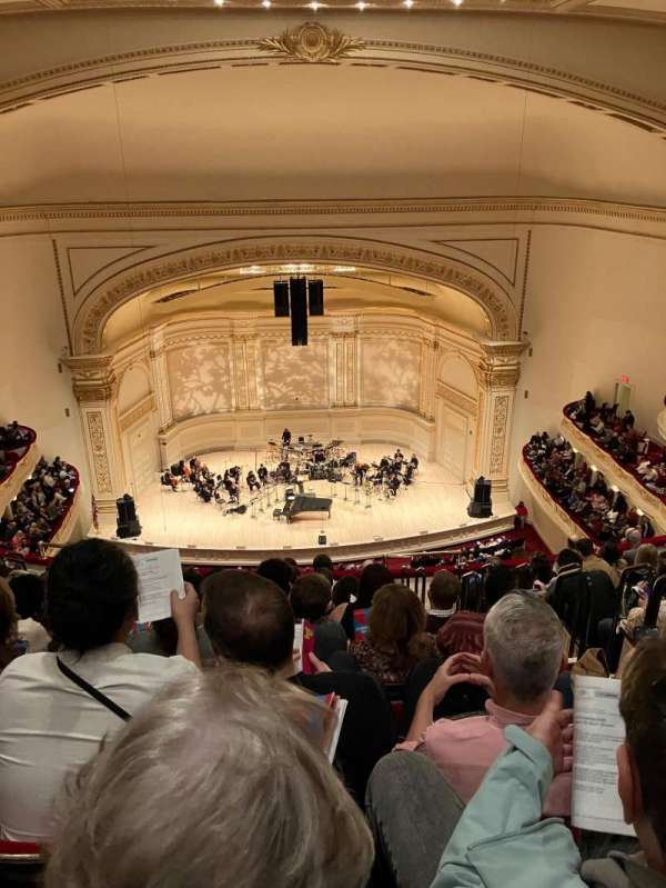 Carnegie Hall, section: Lower Balcony LC, row: K, seat: 105