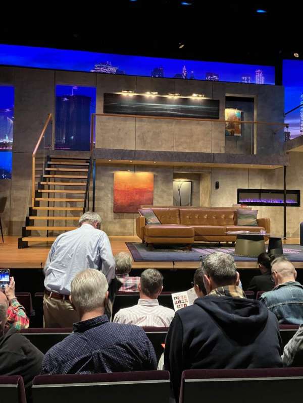 The Newman Mills Theater, section: Orchestra, row: E, seat: 8