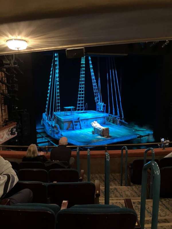 Longacre Theatre, section: Mezzanine L, row: F, seat: 4