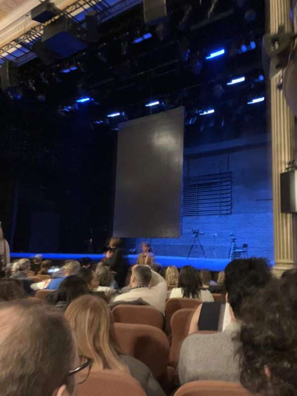 Music Box Theatre, section: Orchestra R, row: J, seat: 16
