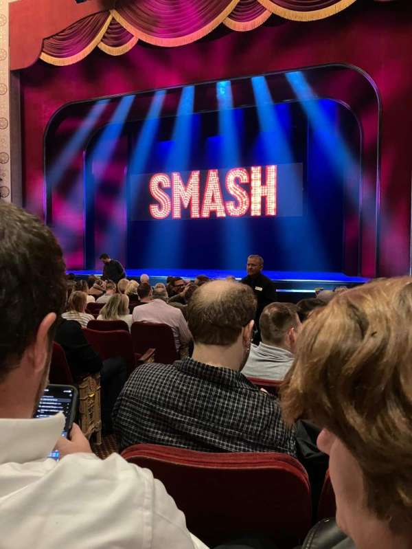 Imperial Theatre, section: Orchestra R, row: M, seat: 4