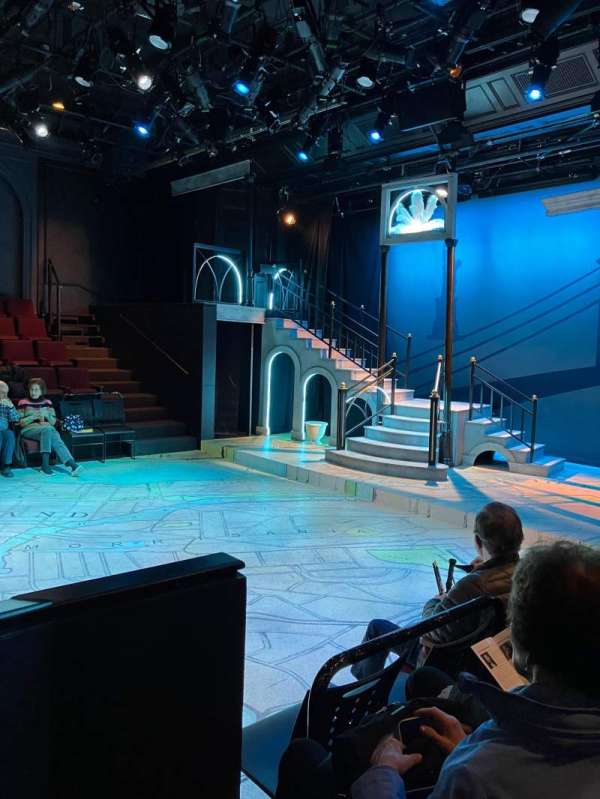 Theater at Lyric Stage Boston, section: Right, row: CC, seat: 18