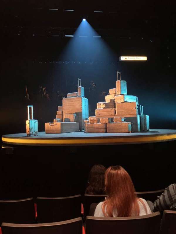 Loeb Drama Center, section: Center, row: EE, seat: 14