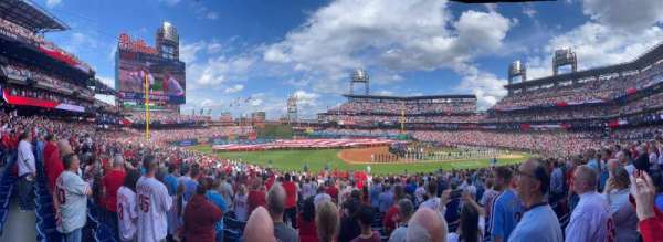 Citizens Bank Park, section: 132, row: 24, seat: 16