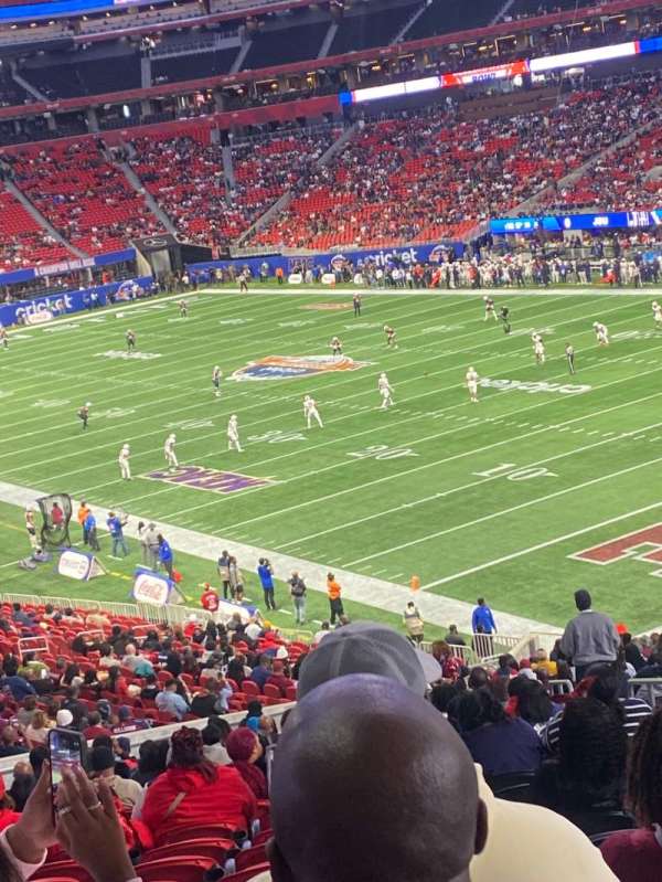 Mercedes-Benz Stadium, section: 104, row: 43, seat: 29
