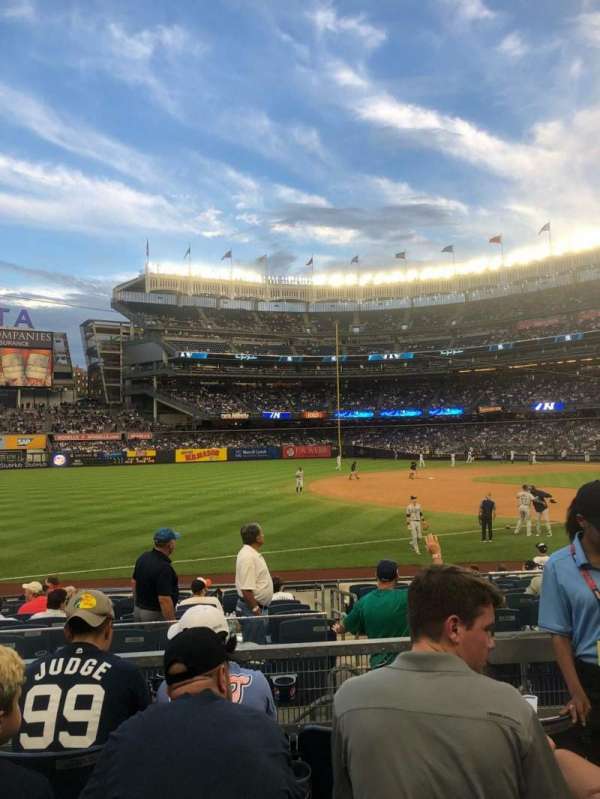 Yankee Stadium, section: 128, row: 4, seat: 3