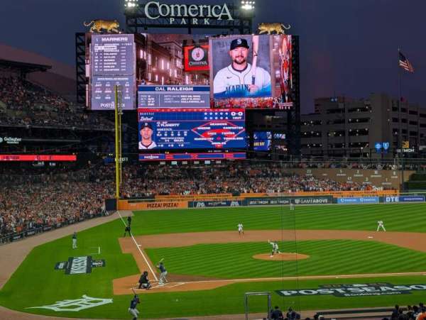 Comerica Park, section: TD124, row: E, seat: 7