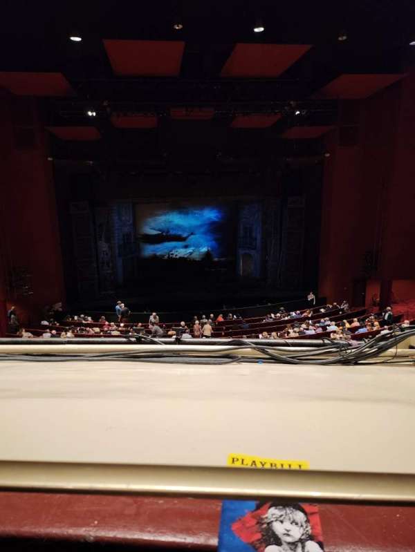 San Diego Civic Theatre, section: Mezzanine L, row: O, seat: 9