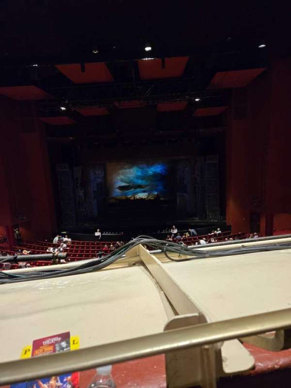 San Diego Civic Theatre, section: Mezzanine R, row: A, seat: 5