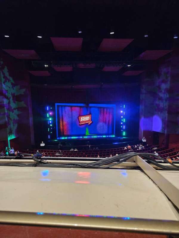 San Diego Civic Theatre, section: Mezzanine L, row: O, seat: 7
