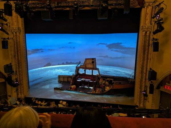 John Golden Theatre, section: Front Mezzanine R, row: B, seat: 108