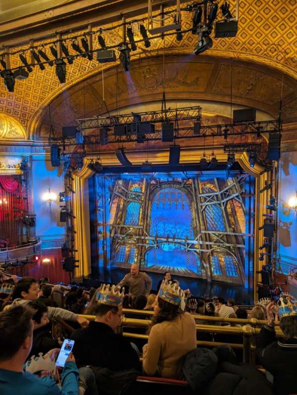St. James Theatre, section: Mezzanine R, row: M, seat: 12