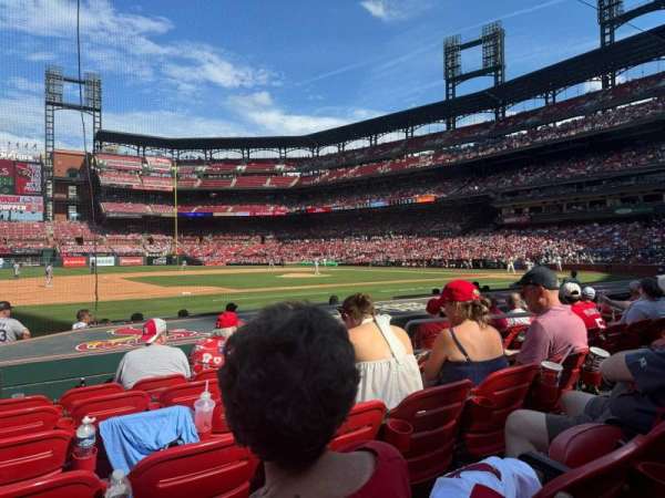 Busch Stadium, section: 158D, row: H, seat: 6