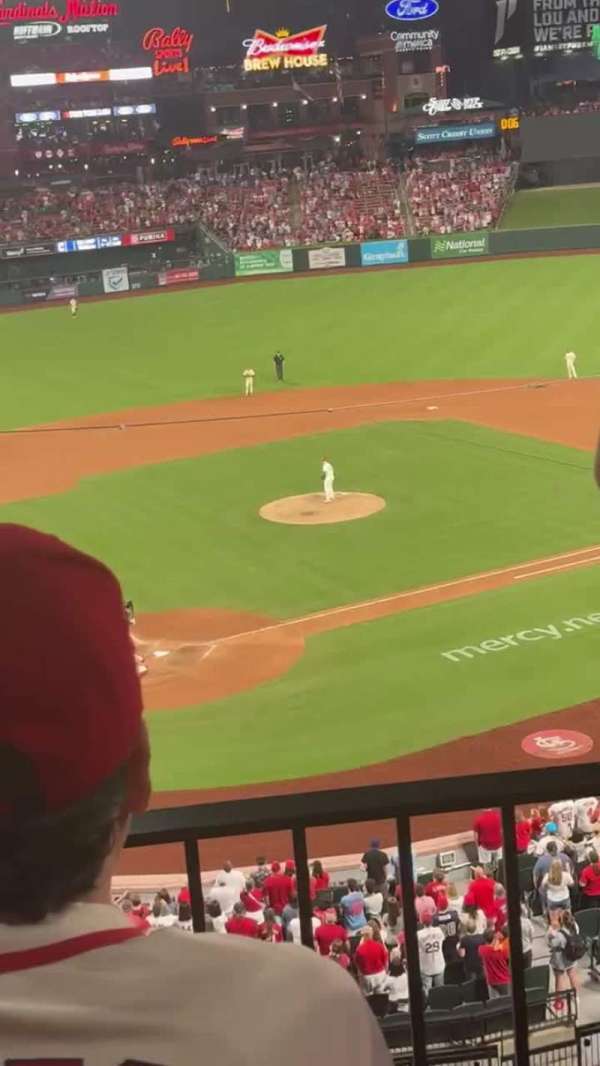 Busch Stadium, section: 248, row: 2, seat: 6