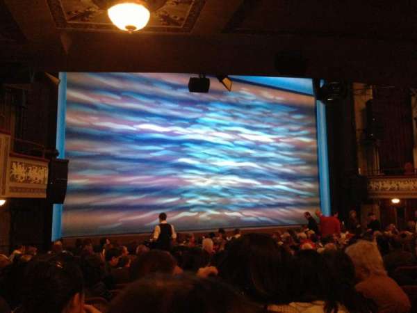 Broadhurst Theatre, section: Orchestra L, row: O, seat: 13