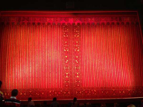 New Amsterdam Theatre, section: Orchestra C, row: J, seat: 107