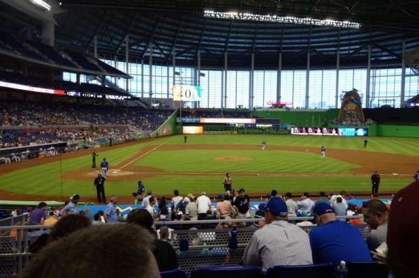 LoanDepot Park, section: 10, row: 4, seat: 9