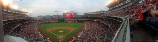 Nationals Park, section: 314, row: A, seat: 18