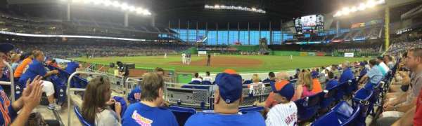 LoanDepot Park, section: 7, row: C, seat: 20