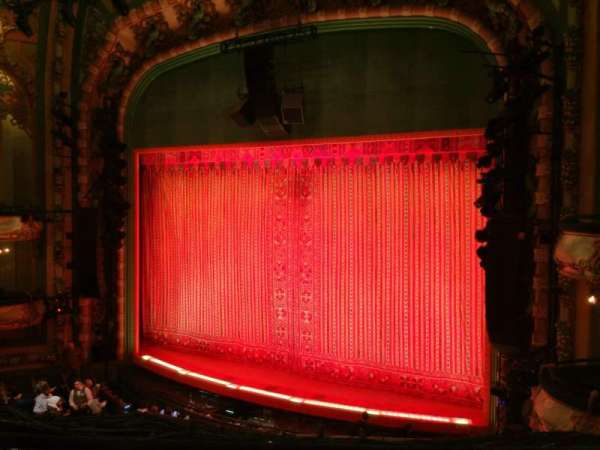 New Amsterdam Theatre, section: Mezzanine R, row: CC, seat: 14