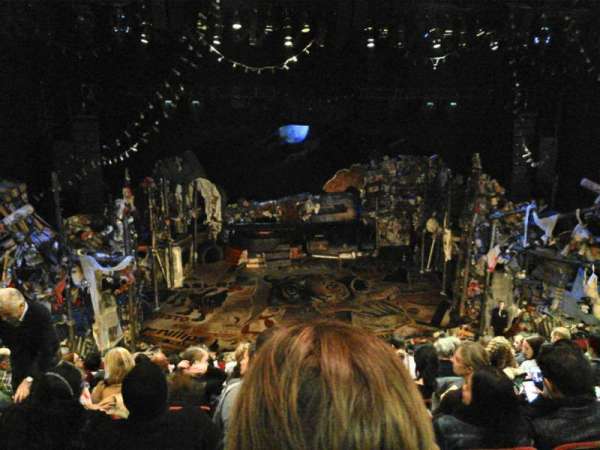 Neil Simon Theatre, section: Front Mezzanine C, row: J, seat: 107