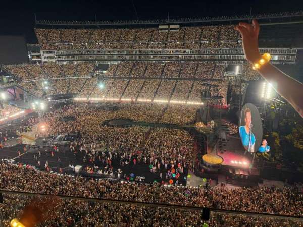 Gillette Stadium, section: 329, row: 2, seat: 16