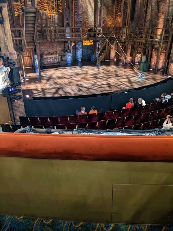 Victoria Palace Theatre, section: Royal Circle, row: B, seat: 35