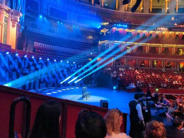 Royal Albert Hall, section: Stalls G, row: 7, seat: 3