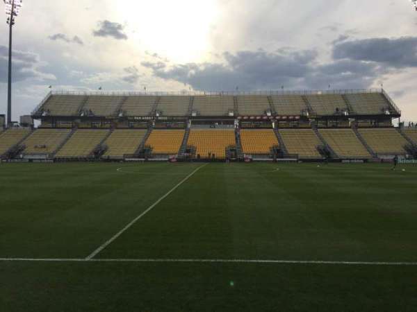 Historic Crew Stadium, section: 106, row: 1, seat: 7