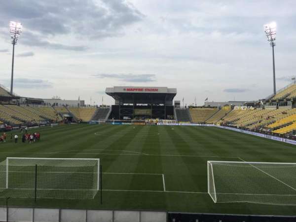 Historic Crew Stadium, section: 114, row: 14, seat: 16