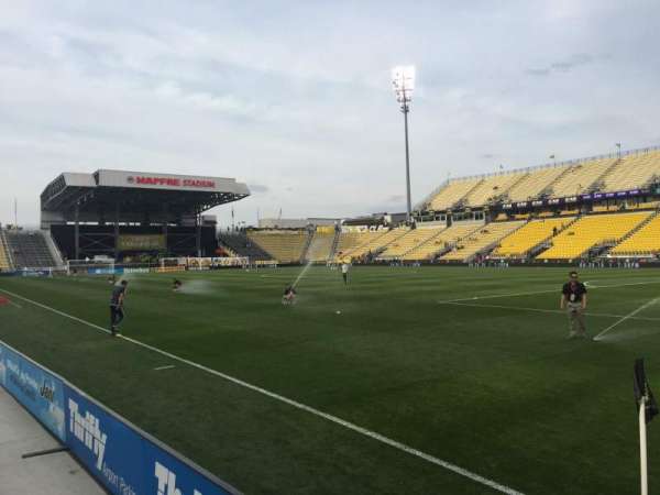 Historic Crew Stadium, section: 121, row: 1, seat: 1