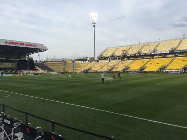 Historic Crew Stadium, section: 123, row: 1, seat: 1