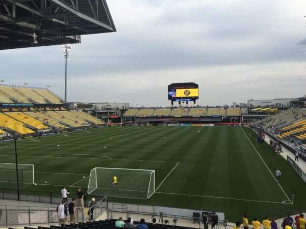 Historic Crew Stadium, section: 134, row: 34, seat: 38