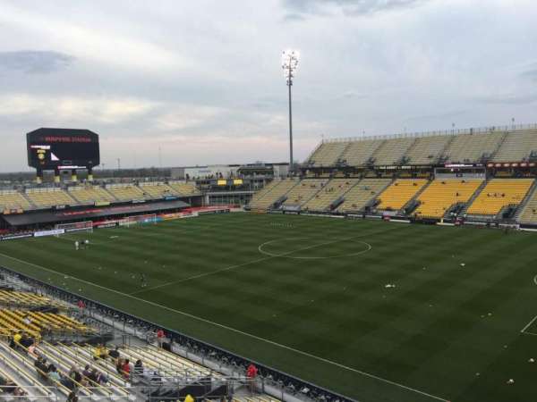 Historic Crew Stadium, section: 202, row: 1, seat: 6