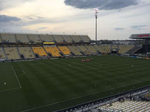 Historic Crew Stadium, section: 210, row: 1, seat: 2