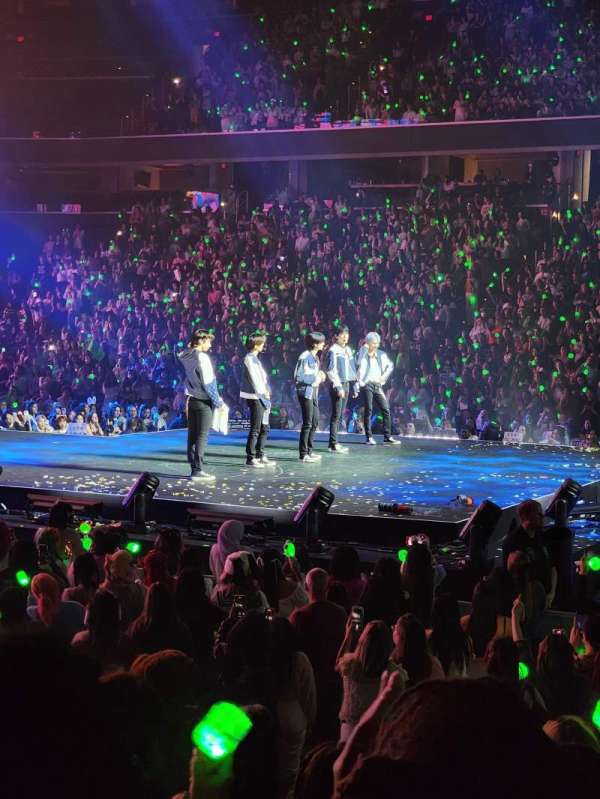 Capital One Arena, section: 101, row: H, seat: 4