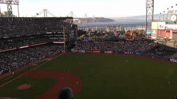 Oracle Park, section: VR304, row: 14, seat: 10