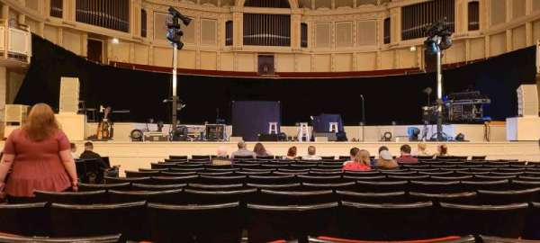 Orchestra Hall, Chicago, section: Main Floor Center, row: m, seat: 103