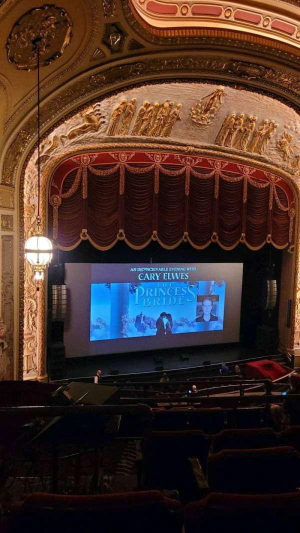 Rialto Square Theatre, section: 1B, row: H, seat: 108