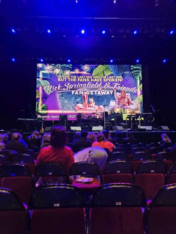The Venue at Horseshoe Casino, Hammond, section: 102, row: H, seat: 15
